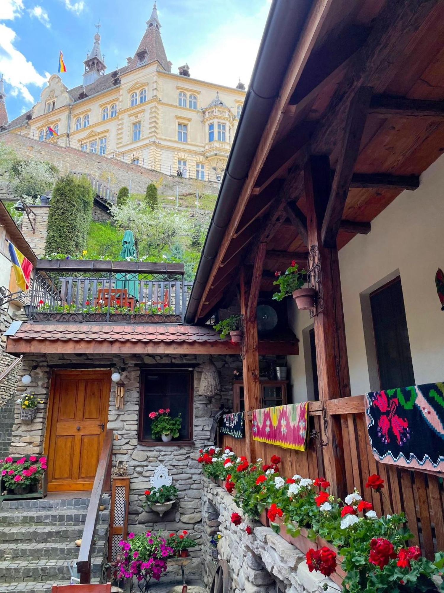 Casa Savri Hotel Sighisoara Bagian luar foto